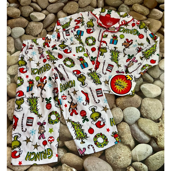 NWT GRINCH PJ SET - Picture 6 of 6